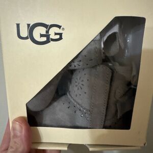 UGG Cream Baby Booties